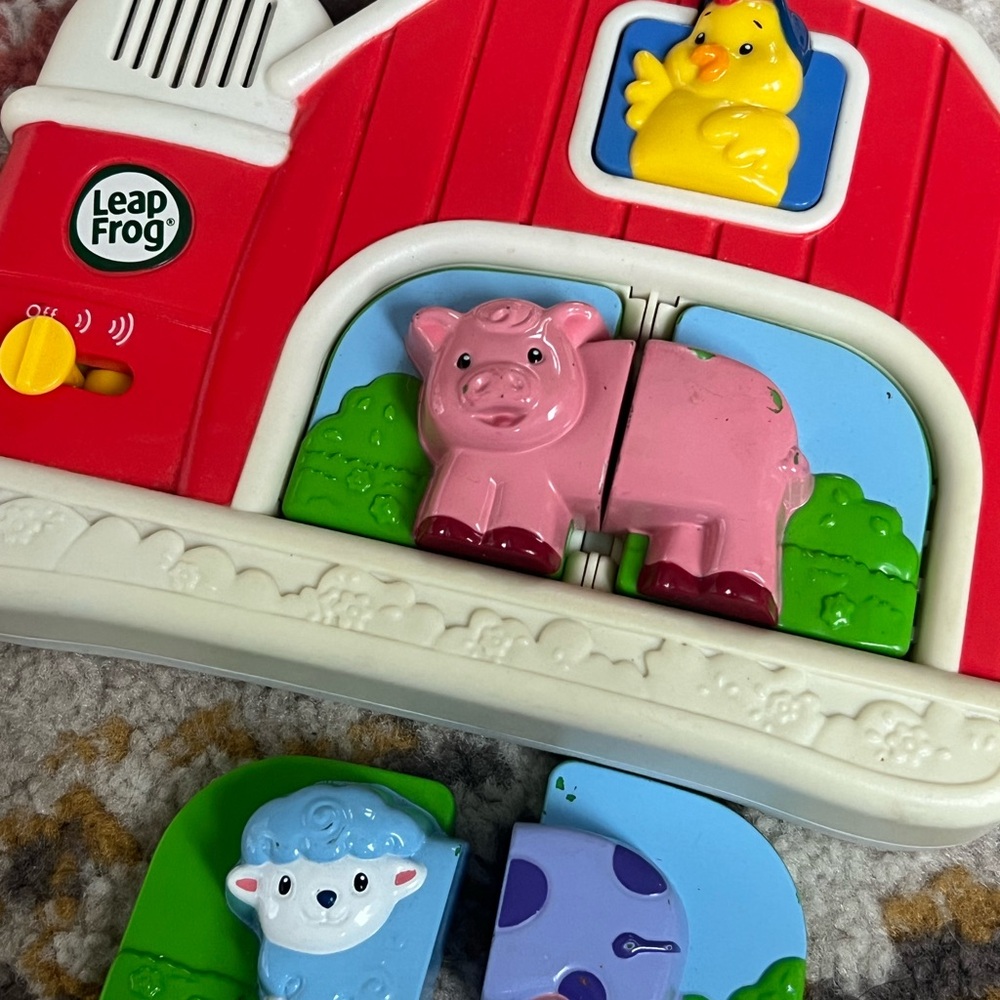 - Interactive Farm Animal Playset leapfrog fridge phonics vintage works